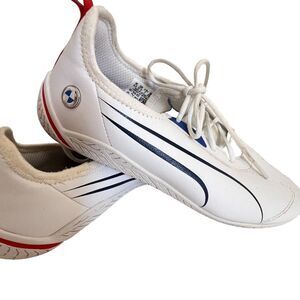 PUMA Womens Sneakers 7 BMW Motorsport Ridge Cat Lace Up White